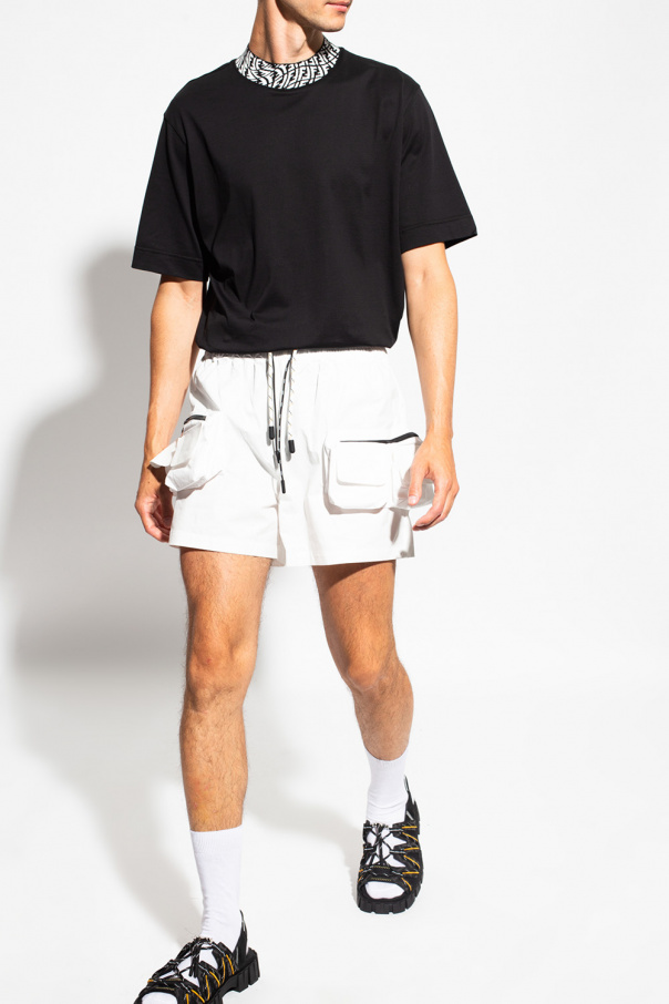 Fendi top outlet and shorts